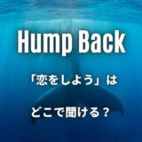 恋をしよう（Hump Back）はどこで聞ける？サブスク配信は無い？